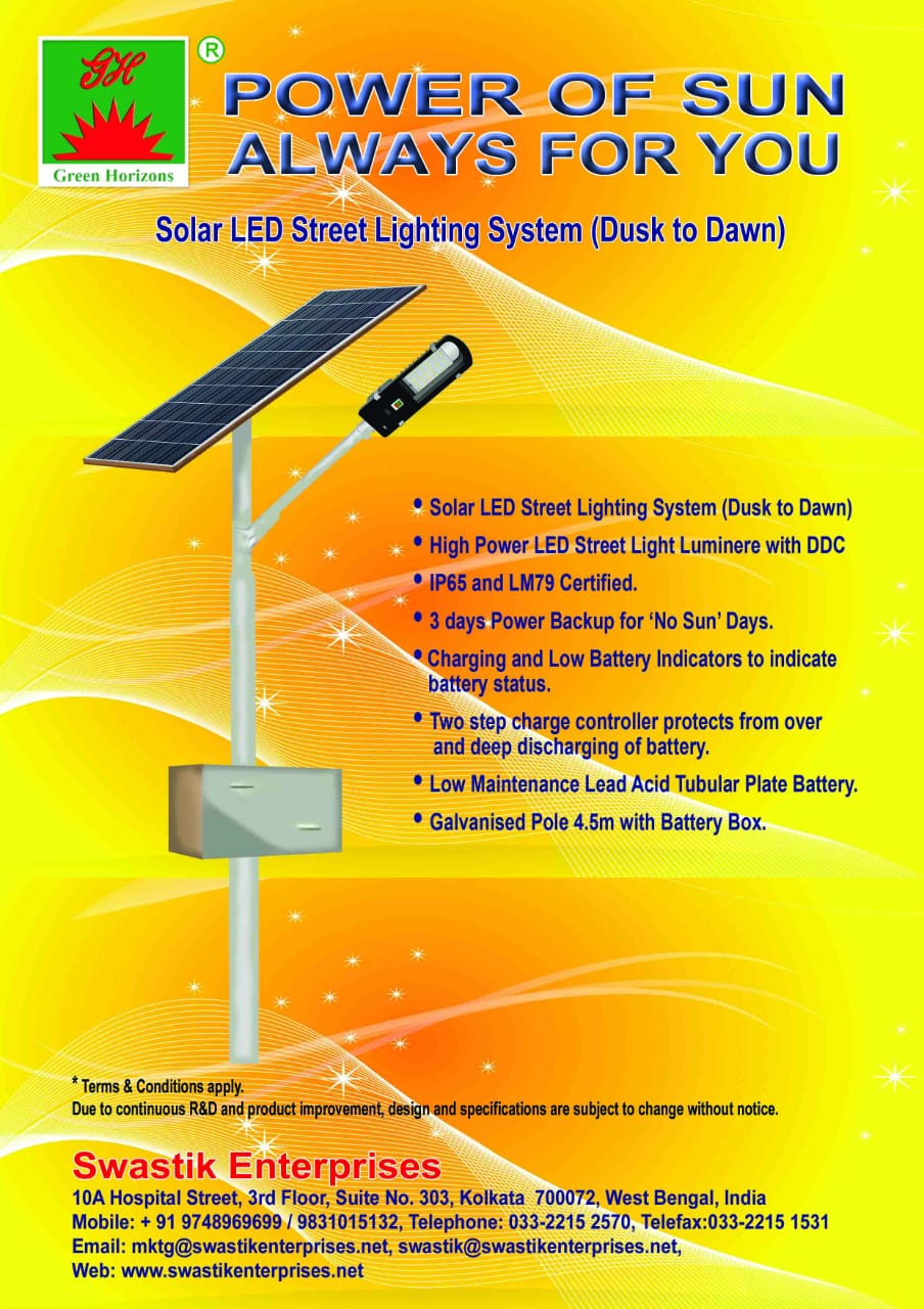 Solar LED Streetlight