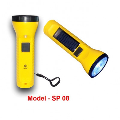 SOLAR RECHARGEABLE TORCH