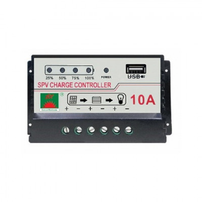 Solar Charge Controller 12V10A with USBCharging